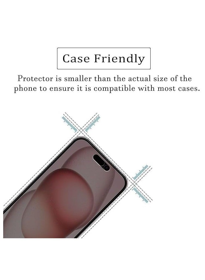 MIGOFAST IPhone 14  Matte Privacy Ceramic Matte Privacy  Screen Protector Film  Matte  Anti-Spy, Full Adhesive Flexible  Not Glass Anti-Spy Full Adhesive Flexible Film - Image 5