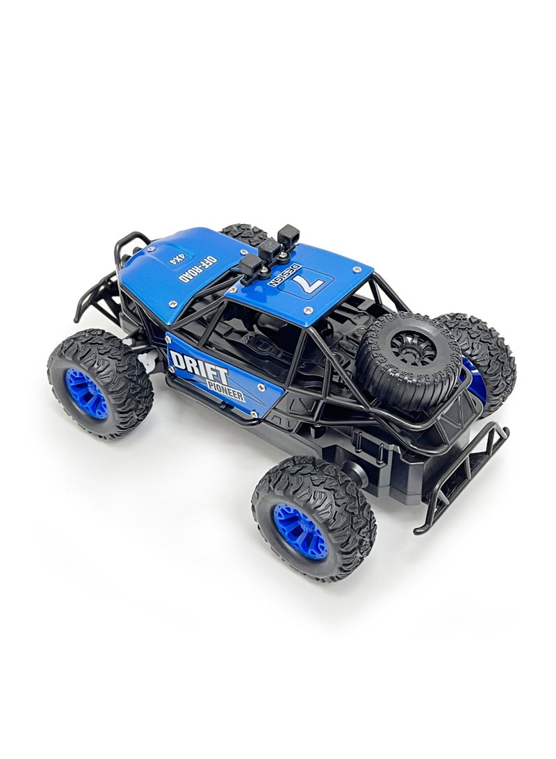 Toyland Rechargeable 1:18 Scale Drift RC Cars, 4WD 2.4 Ghz All Terrains Electric Toy Alloy Off Road Rc Monster Climbing Crawler Vehicle Truck for Children - Image 3