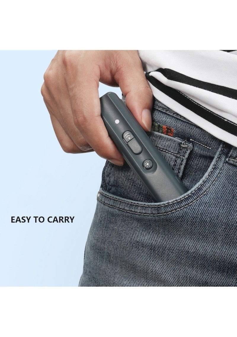 Ultrasonic Dog Deterrent: Compact Lightweight Portable Device - Humane Harm-Free High-Frequency Sound, Rechargeable Battery, Effective Up To 15 Meters, For Pet Control And Anti-Barking Management - Image 3
