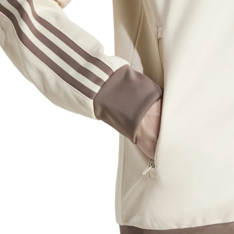 adidas جاكيت بييكنباور TT أبيض رجالي من أوريجينالز