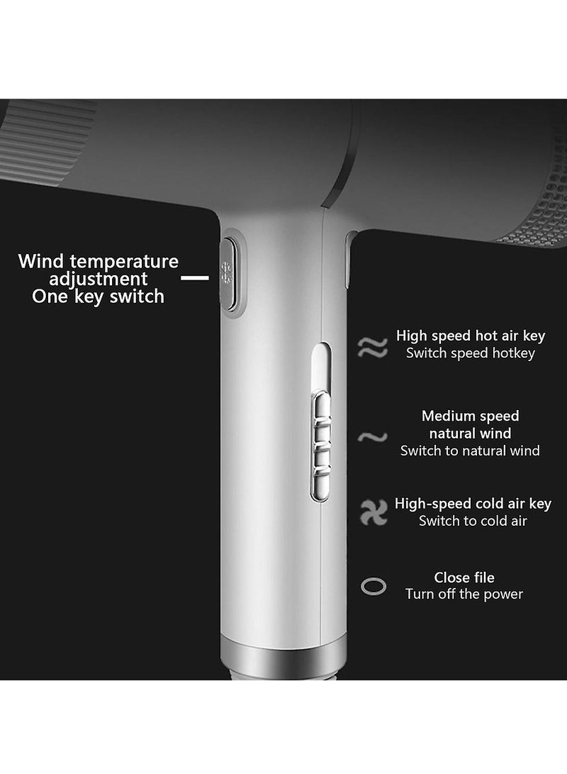 Prime Ionic Professional Salon Blow Dryer Hair Dryer Portable Fast Hairdryer with DC Motor Light Weight Low Noise for Travel Salon Home Use - Image 2