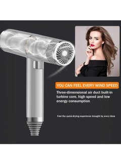 PRIME Ionic Professional Salon Blow Dryer Hair Dryer Portable Fast Hairdryer with DC Motor Light Weight Low Noise for Travel Salon Home Use  - Image 4