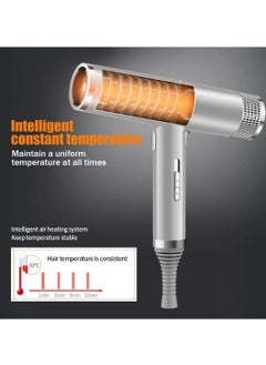 PRIME Ionic Professional Salon Blow Dryer Hair Dryer Portable Fast Hairdryer with DC Motor Light Weight Low Noise for Travel Salon Home Use  - Image 5