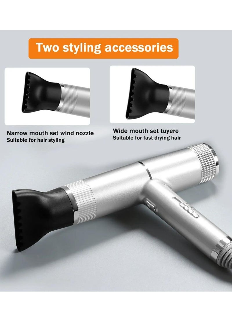 مجفف الشعر الأيوني الاحترافي لصالونات التجميل، مجفف شعر سريع محمول مع محرك بتيار مستمر، خفيف الوزن ومنخفض الضوضاء للاستخدام المنزلي في صالون السفر - Image 5
