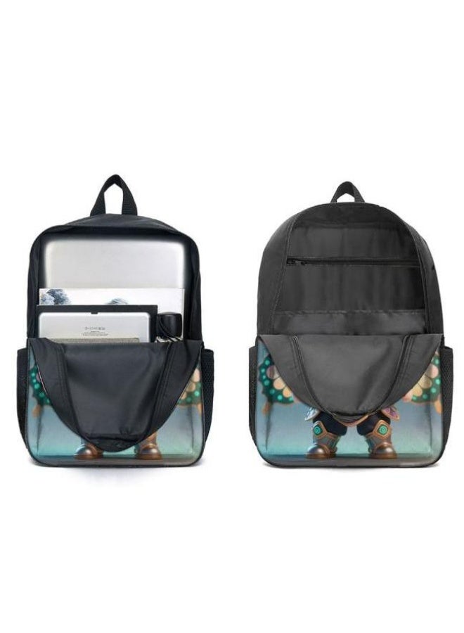 Bright Li Fire Unlock the new fashion of childish fun! Three-piece set of bags, cartoon elements for children and teenagers (students, children, friends' outings, mountain climbing, schooling, etc. can be used) - 97 - Image 4
