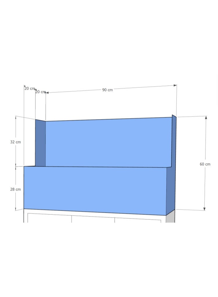 Dymax Paludarium Glass Tank 90cm x 40cm x 60cm (8 mm) - Image 1