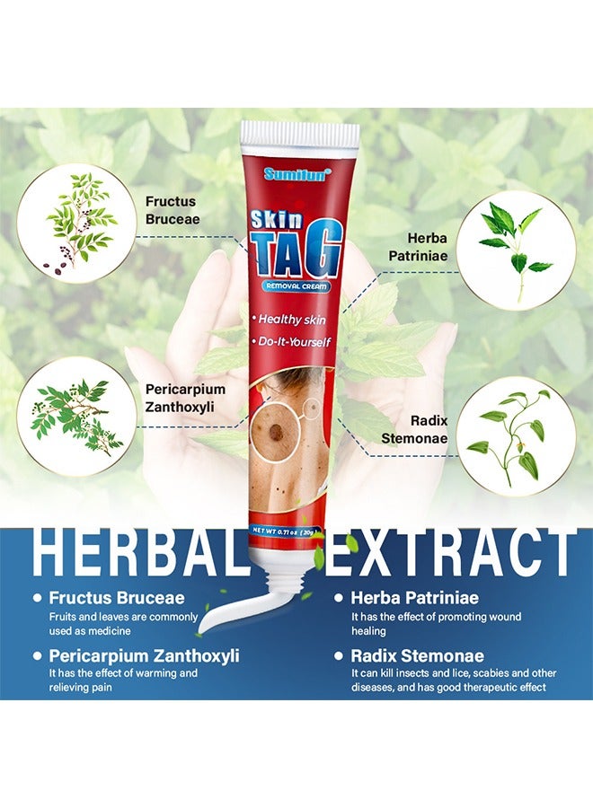 Sumifun Skin Tag Removal Cream,Remove Warts,Remove Moles and Smooth Skin, Skin Tag for Common Treatment Effective and Safe 20g - Image 5