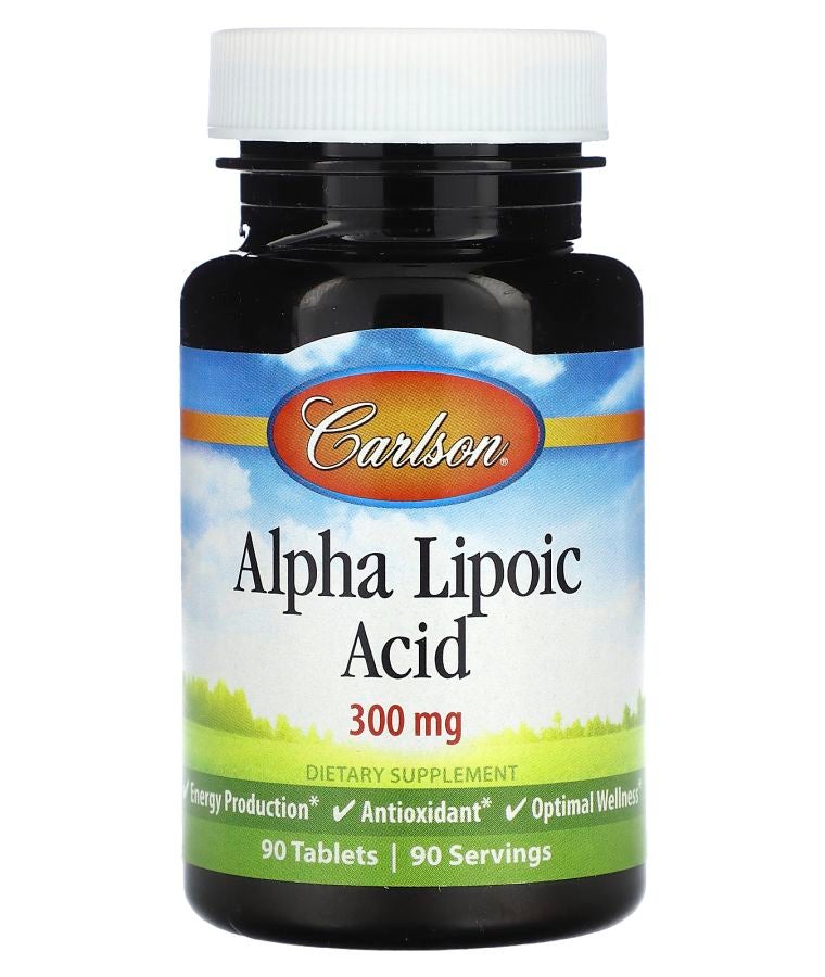 Carlson Alpha Lipoic Acid 90 Tablets