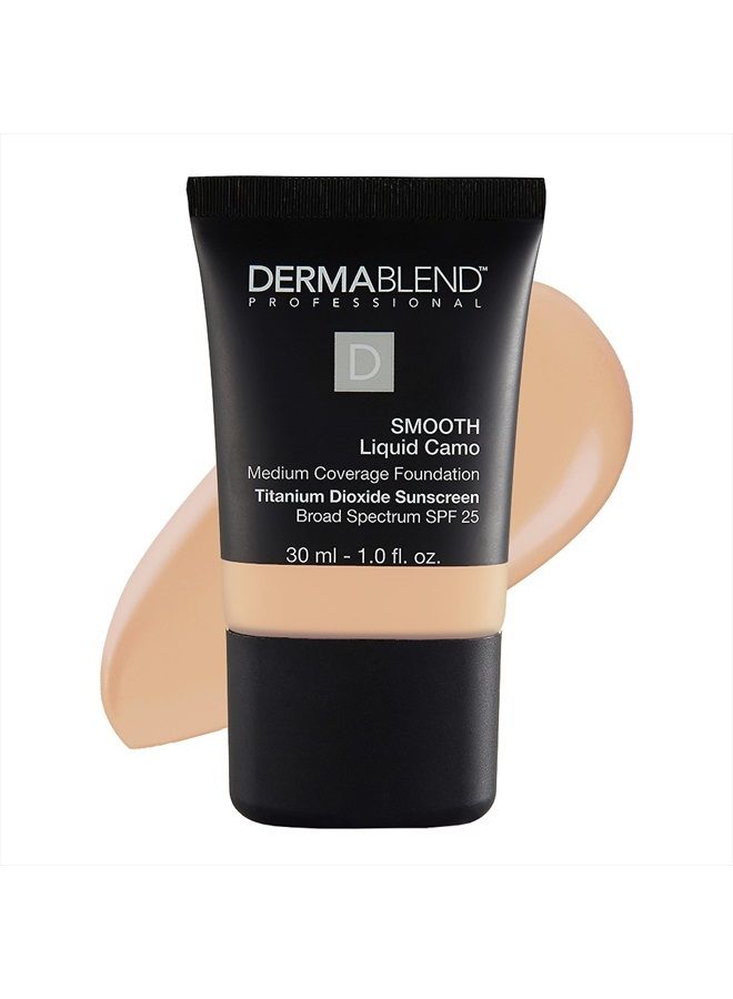 Dermablend Smooth Liquid Camo Foundation for Dry Skin with SPF 25, 1 Fl. Oz. - Image 1