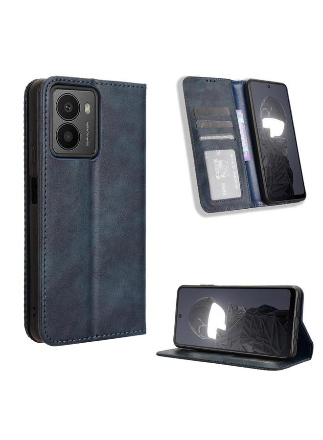 S-TOP Case For HMD Fusion 5G Magnetic Buckle Retro Texture Leather Phone Case - Image 1