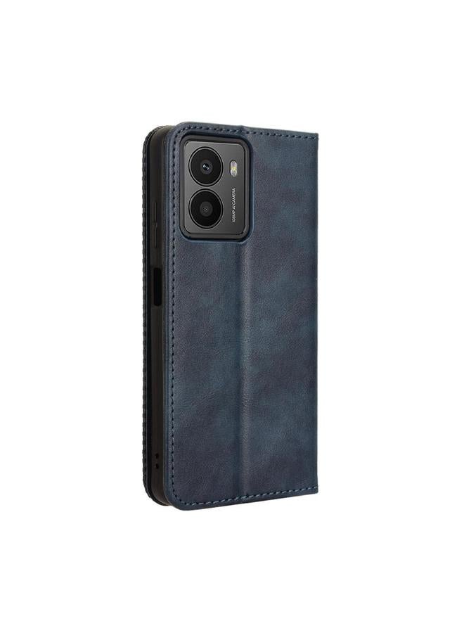 S-TOP Case For HMD Fusion 5G Magnetic Buckle Retro Texture Leather Phone Case - Image 3