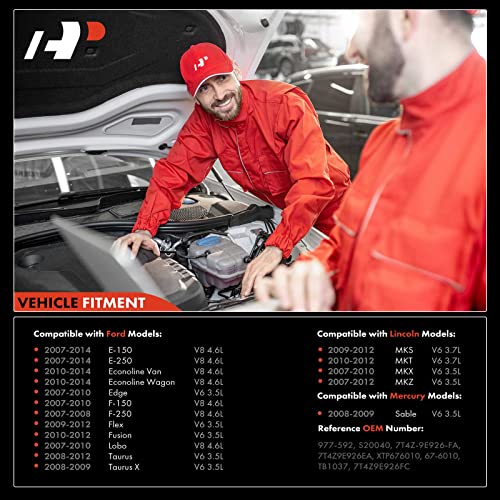 A-Premium Electronic Throttle Body With TPS Sensor Compatible with Ford Edge, F150 F250, Flex, Fusion, Taurus, E-150 & Lincoln MKS, MKT, MKX & Mercury, 3.5L 3.7L 4.6L, Replace# 7T4Z-9E926-FA - Image 3