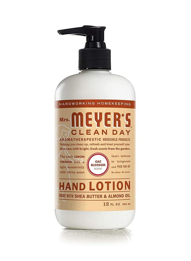 SC Johnson Mrs Meyer's Oat Blossom Hand Lotion, 12 FZ - Image 1