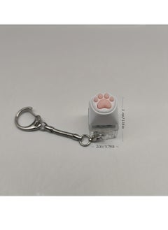 Generic 2pcs Adorable Silicone Cat Claw Keychain - Soothe Stress On-The-Go with this Durable Decompression Toy!  - Image 4