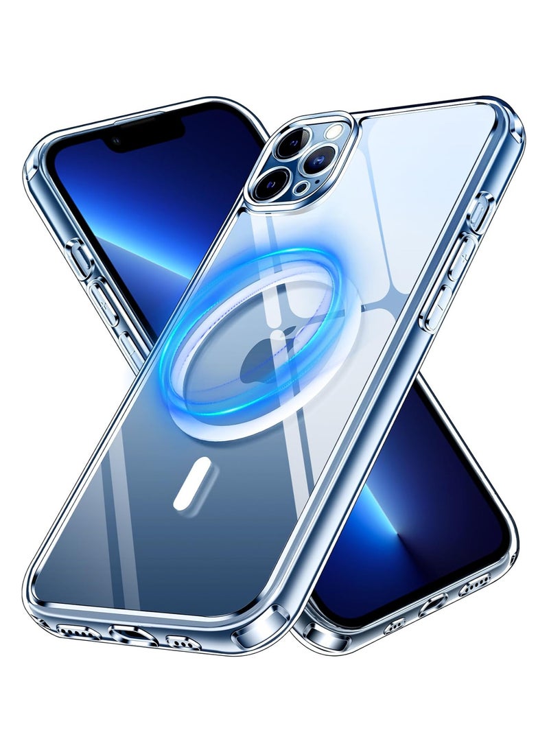 Generic - MagSafe transparent case compatible with iPhone 13 Pro Max supports fast charging - Image 1