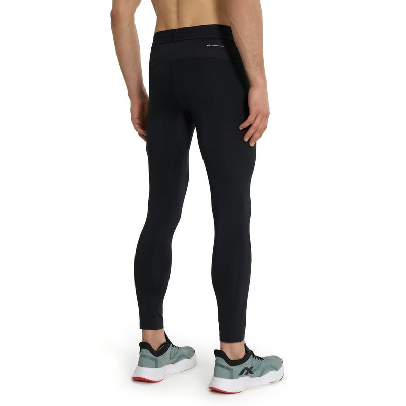 Athlex Men's FLEX PRO Training Pants Black, Athlex, ATTCOMPRESSION Technology, Form-Fitting, Mesh Inserts for Ventilation (UAE/KSA, Alpha, S, Regular, Regular, Standard, Black 2 pcs) - Image 3
