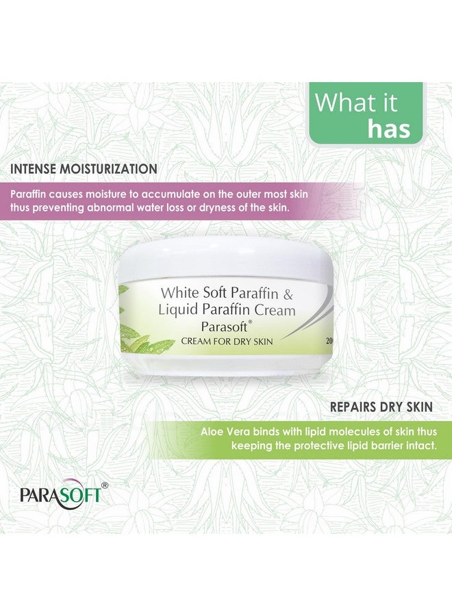 Parasoft Cream for Dry & Dehydrated Skin Intense Moisturizer Nourishing Cold & Winter Cream with Goodness of Aloevera for both Men & Women, Non-Greasy Paraben Free-100gm (Pack of 2) - Image 2
