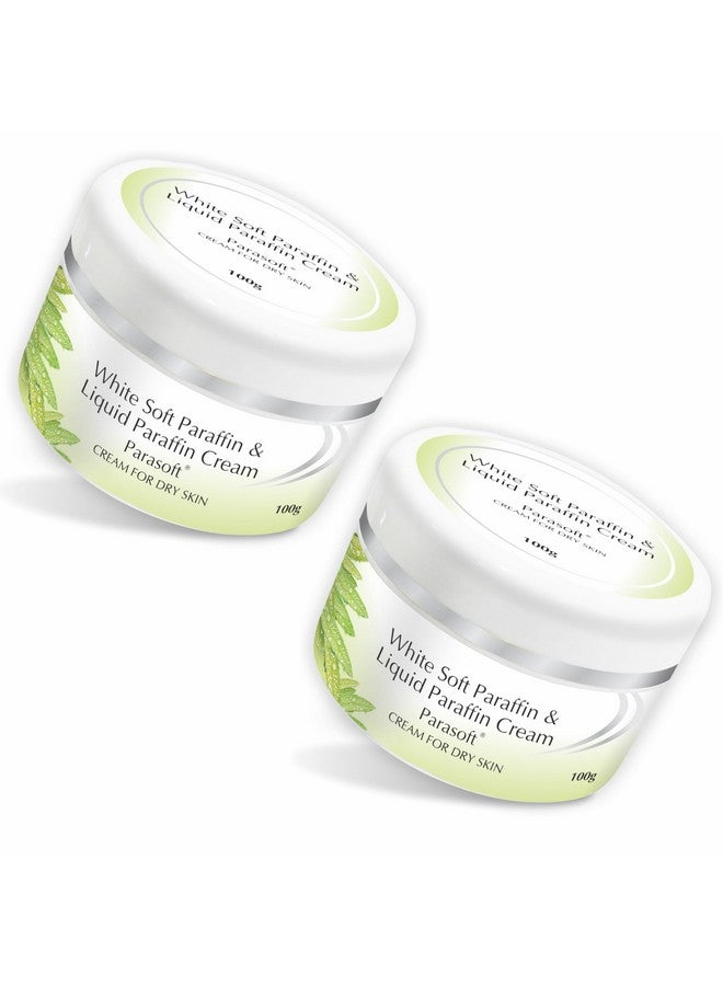 Parasoft Cream for Dry & Dehydrated Skin Intense Moisturizer Nourishing Cold & Winter Cream with Goodness of Aloevera for both Men & Women, Non-Greasy Paraben Free-100gm (Pack of 2) - Image 1