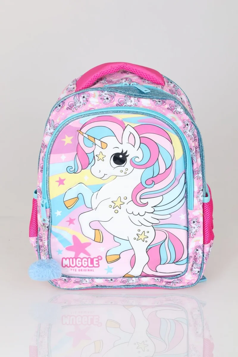 muggle Licensed Dekomus Special Collection Unicorn Primary School Bag