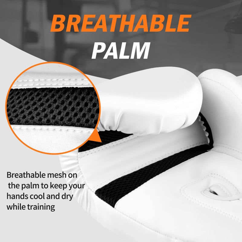 FIVING Boxing Gloves for Men and Women Suitable for Boxing Kickboxing Mixed Martial Arts Muay Thai MMA Heavy Bag Fighting Training - Image 3