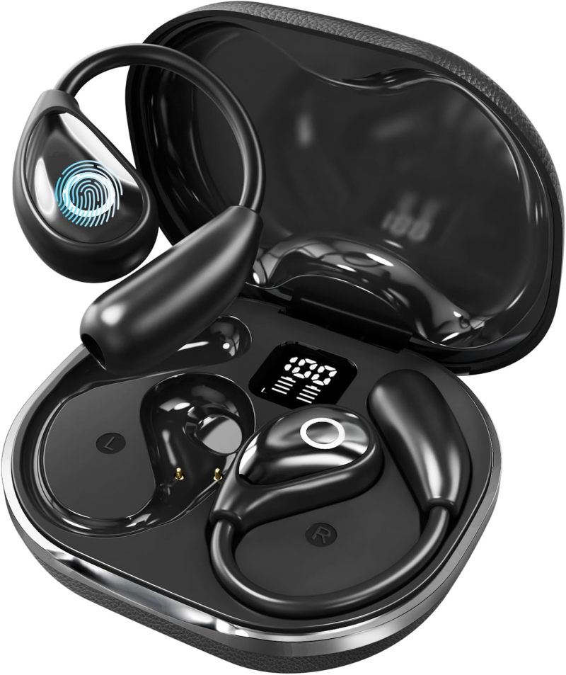 AI Translation Headset: 144 Languages Real-Time Global Translation - 3-In-1 Functionality Non-In-Ear Comfortable Wear for Travel Business Learning - Image 2