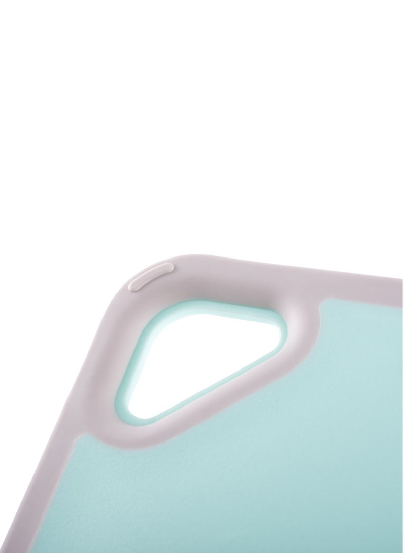 Fissman Cutting Board 36cm, Plastic Chopping Board with Hang Hole | Slope Design for Easy Liquid Drainage | Textured Surface and Non-Slip Edges | Reversible and Easy to Clean | Dishwasher Safe  - Image 3