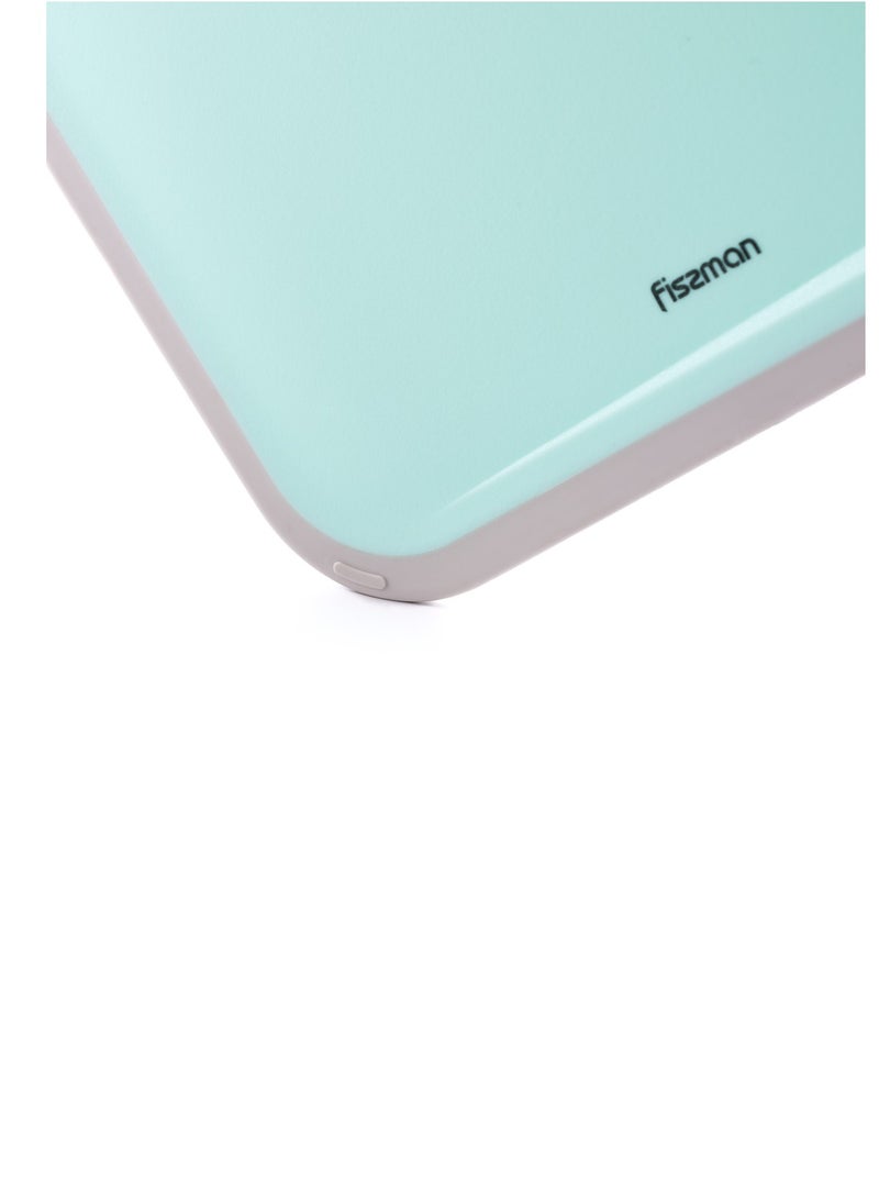 Fissman Cutting Board 36cm, Plastic Chopping Board with Hang Hole | Slope Design for Easy Liquid Drainage | Textured Surface and Non-Slip Edges | Reversible and Easy to Clean | Dishwasher Safe  - Image 4