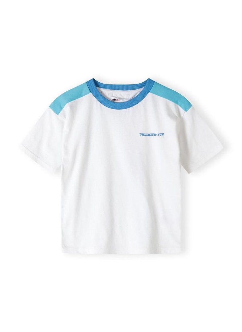 مينوتي طقم رضّع أولاد من قطعتين مع تيشيرت مطبوع وشورت - Image 3