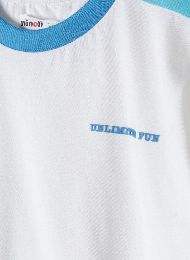 مينوتي طقم رضّع أولاد من قطعتين مع تيشيرت مطبوع وشورت - Image 5