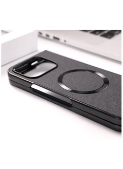 General Magnetic Case Compatible with Google Pixel 9 Pro Fold 5G 2024 Case Ultra Thin Cloth Pattern Case Shockproof Protective Cover for Google Pixel 9 Pro Fold  - Image 2