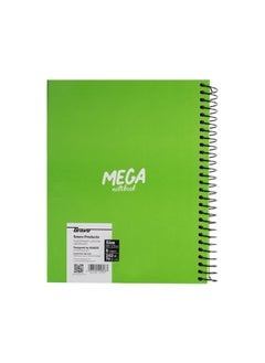 Bravo New Mega Notebook Large - 6 Subjects – Green  - Image 2