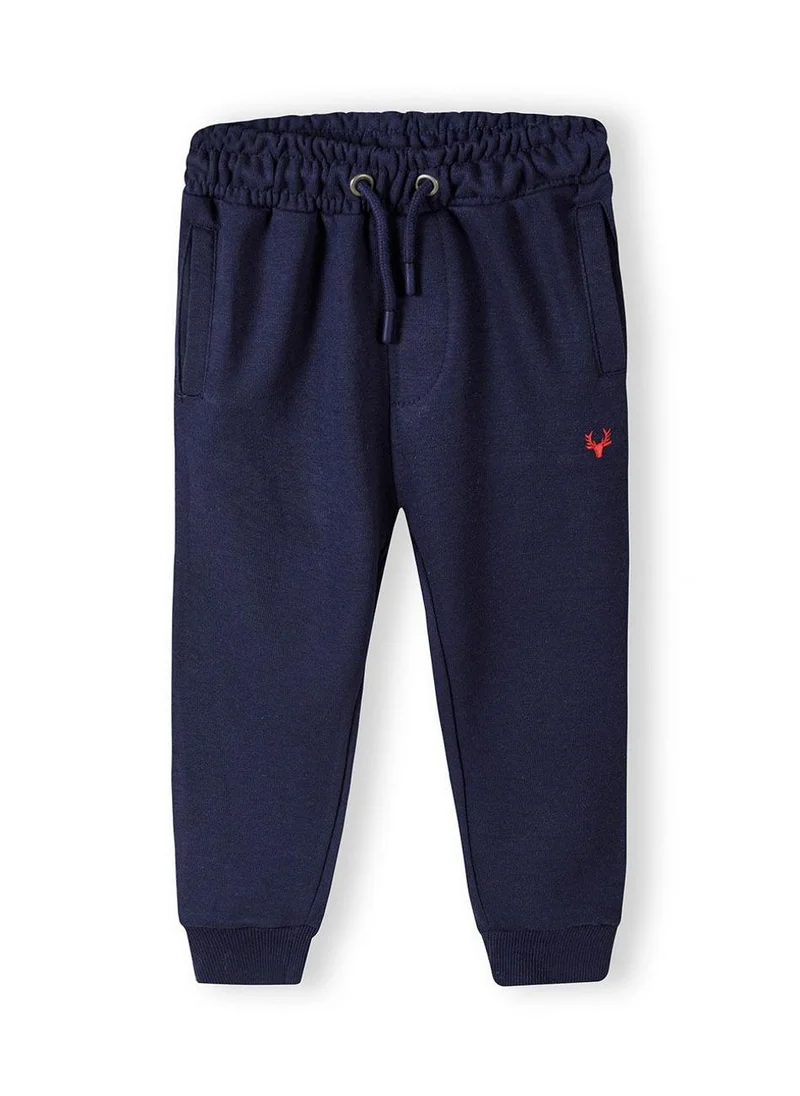 MINOTI Kids Boys  Boys  Fleece Jogpant With Embroidery
