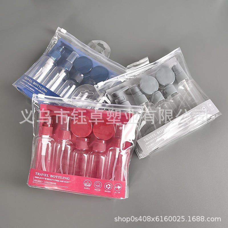 Travel Cosmetics Bottled Portable Wash Bag Suit Press Spray Bottle Lotion Shampoo Cream Empty Bottle - Image 5