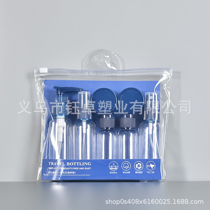 Travel Cosmetics Bottled Portable Wash Bag Suit Press Spray Bottle Lotion Shampoo Cream Empty Bottle - Image 4
