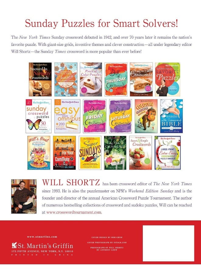 The New York Times Smart Sunday Crosswords Volume 1: 50 Sunday Puzzles from the Pages of The New York T  - Image 2
