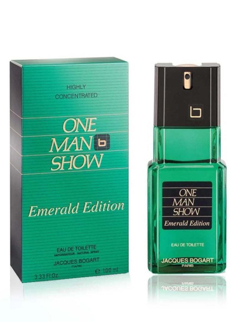 Jacques Bogart One Man Show Emerald Edition EDT For Men 100ml - Image 1