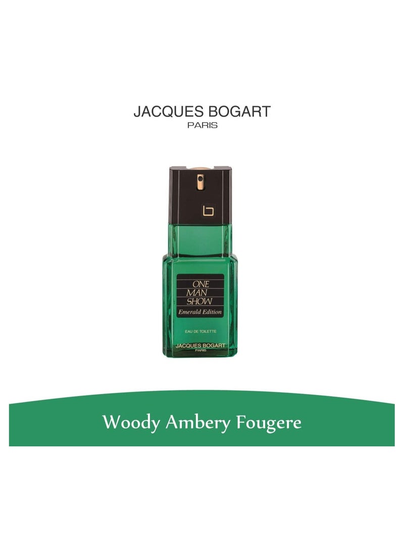 Jacques Bogart One Man Show Emerald Edition EDT For Men 100ml - Image 2