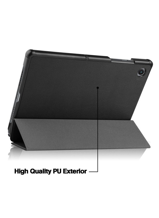 Generic - Applicable To Samsung Tab A8 SM-X200 X205 Tablet Protective Case A7 Tri-fold S9FE/S6lite Casco-Color:Eyes/smiling Face-Applicable Model:A7/T500 - Image 1