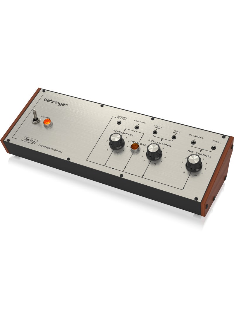 behringer SPRINGREVERBERATION646 Legendary Spring Reverb with Overload Circuit in Eurorack Format - Image 5
