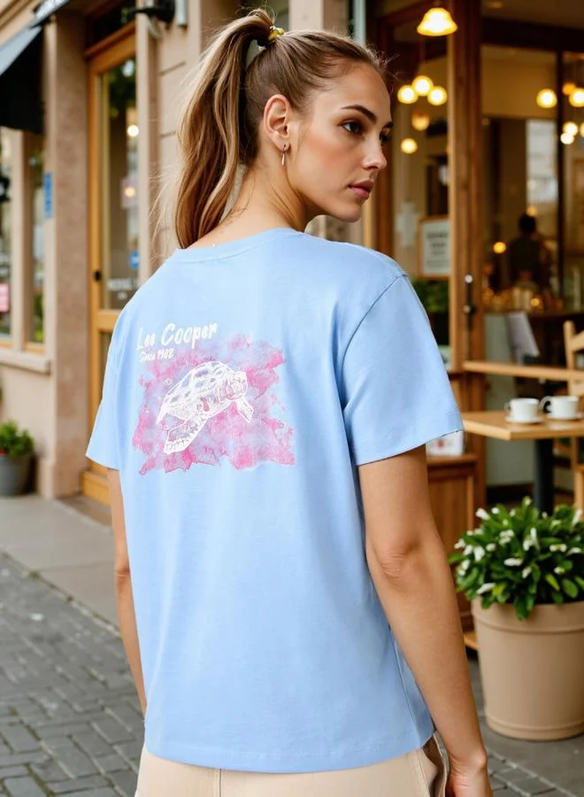 Lee Cooper Logo Print Cotton T-shirt