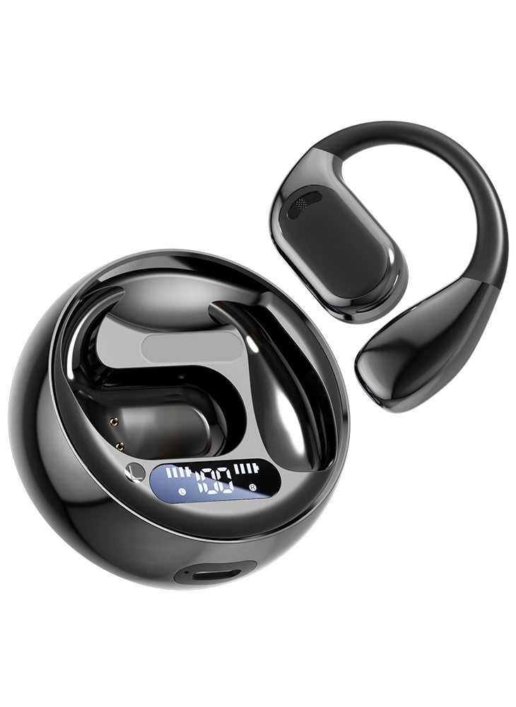 تشوميل سماعة رأس بلوتوث لاسلكية مفتوحة، سماعة أذن مثبتة على الأذن 5.4 لتشغيل الألعاب الرياضية - Image 2