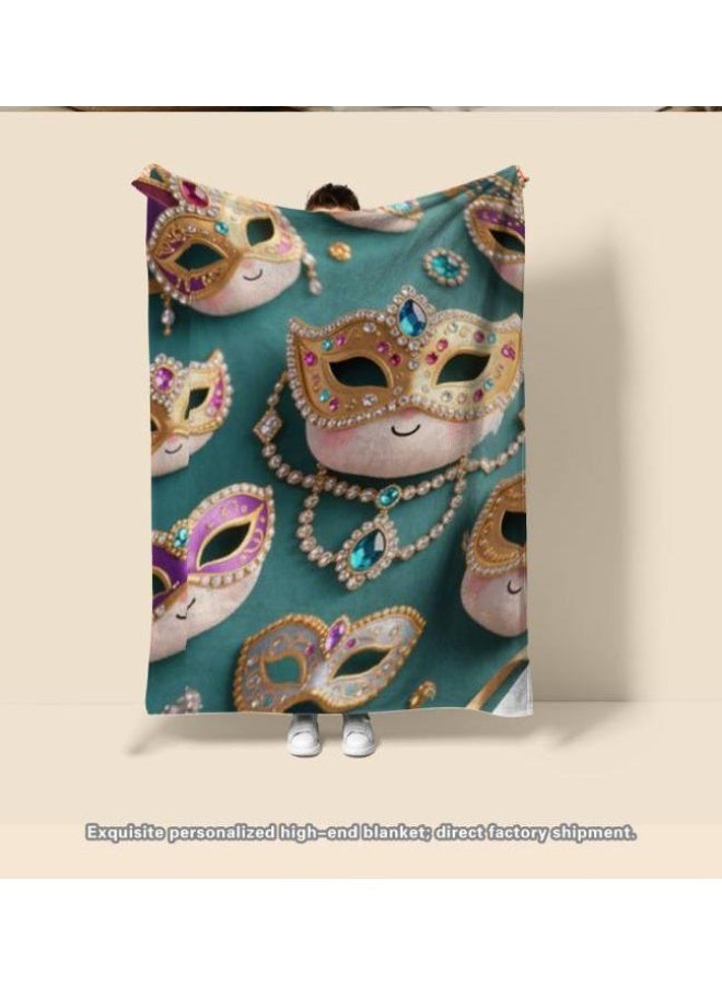 عام بطانية رقيقة من الفانيلا الكرتونية للأطفال والرضع (دافئة ومريحة، ومناسبة للنوم والألعاب) 70 سم * 100 سم - Image 2