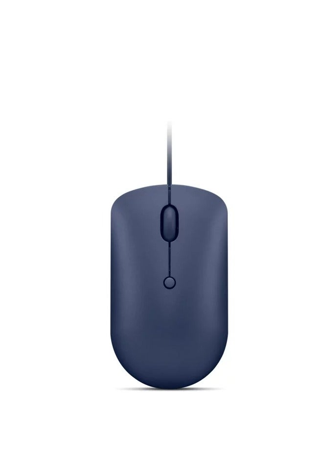 ماوس لينوفو 540 سلكي مدمج USB-C (أزرق عميق)