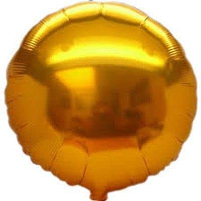 Lazybeee 18" inches Round Shape Party Decorative Foil Balloon for Boys Or Girls | Wedding Anniversary | Birthday Decoration (Pack of 10) - Image 3