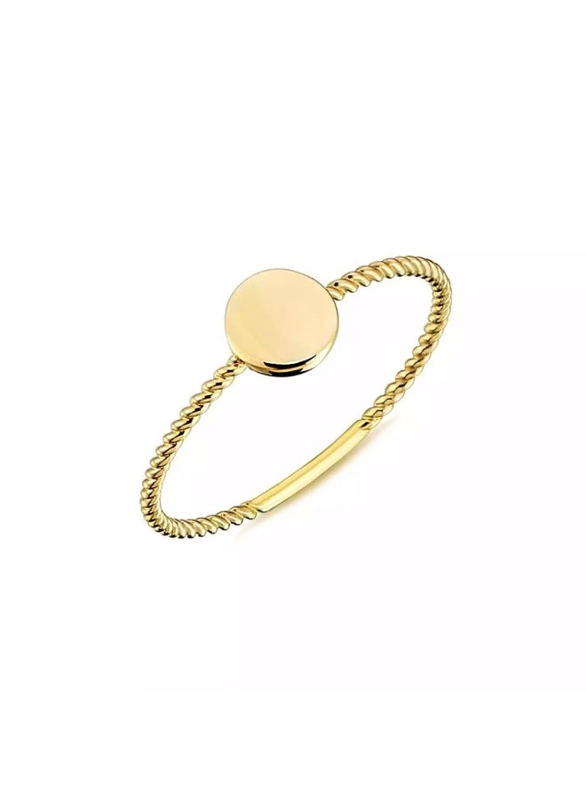 Ruby Art Gold 18K Pure Gold Ring for Women's - 1.06 Gram - Image 1