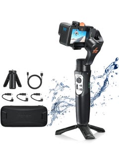 hohem Hohem Official iSteady Pro 4 Gimbal for GoPro 11/10/9/8/7/6/5 DJI OSMO Insta360 One R Action Camera 3-Axis Handheld Stabilizer  - Image 1