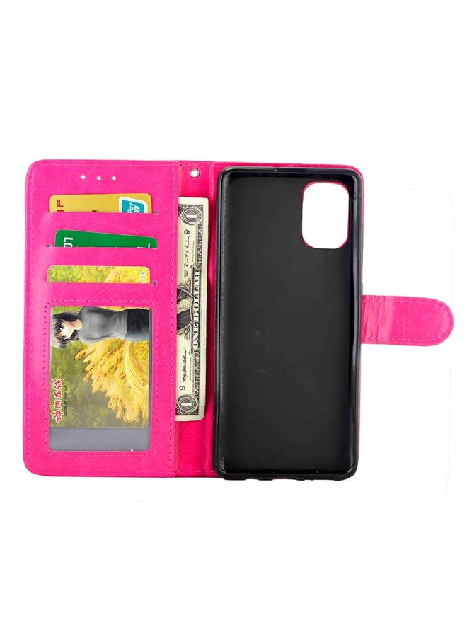 S-TOP Case For Galaxy Note 10 Lite Crazy Horse Texture Leather Horizontal Flip Protective Case with Holder & Card Slots & Wallet & Photo Frame - Image 4