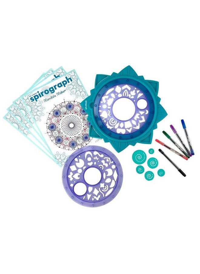 Spirograph - Mandala Maker The Easy Way To Make Countless Amazing Mandala Designs Design Mandala Art Ages 8+ - Image 1