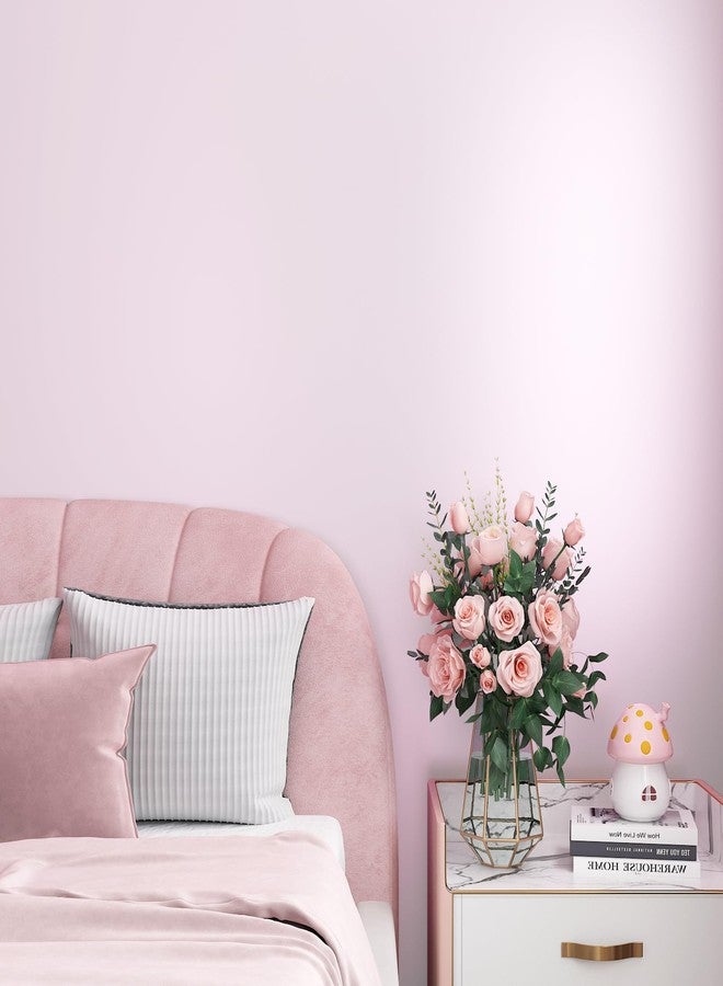 FunStick 15.8"x240" Satin Pastel Pink Contact Paper Peel and Stick Wallpaper Waterproof Pink Contact Paper for Kitchen Cabinets Countertops Appliances Fridge Vinyl Wrap Self Adhesive Shelf Liner Walls - Image 5