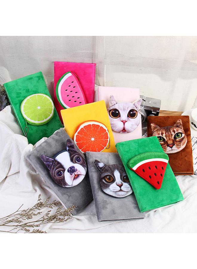 Bluejw New A5 Student Plush Notebook Portable Strap Diary Girl Student's Cute Hand Ledger - Image 2